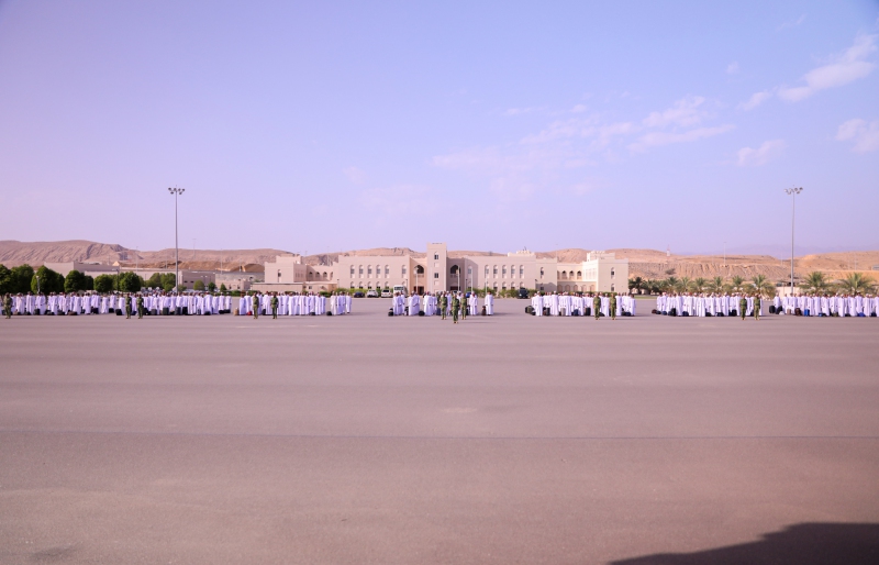  شؤون البلاط السلطاني يستقبل دفعة جديدة من الجنود المستجدين